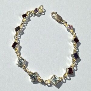 Elegant Gold and Silver Bracelet